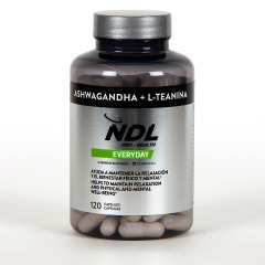 NDL Pro Health Everyday Ashwagandha + L-Teanina 120 Cápsulas