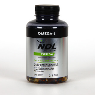 NDL Pro-Health Everyday Omega-3 120 cápsulas