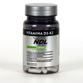 NDL Pro Health Everyday Vitamina D3+K2 90 Cápsulas