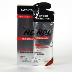 NDL Pro-Health Performance Fast Hydration 40 tabletas REGALO Hydro Energy Gel Cafeína