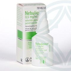 Nebulicina 0,5 mg/ml nebulizador 10 ml