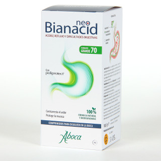 NeoBianacid Acidez y Reflujo 70 comprimidos masticables
