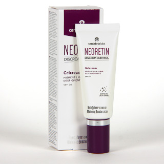 Neoretin Discrom Control Gelcrema SPF 50 40 ml PACK Regalo Neoretin Peeling y 3 ampollas Endocare C oil free