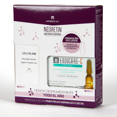 Neoretin Discrom Control Gelcrema SPF 50 40 ml + Endocare C oil free 7x1 ml ampollas Regalo