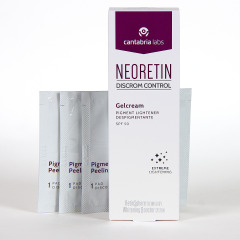 Neoretin Discrom Control Gelcrema SPF 50 40 ml Regalo 3 discos Neoretin Peeling