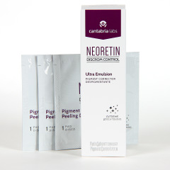 Neoretin Discrom Control Ultra Emulsión 30 ml Regalo 3 discos Neoretin Peeling