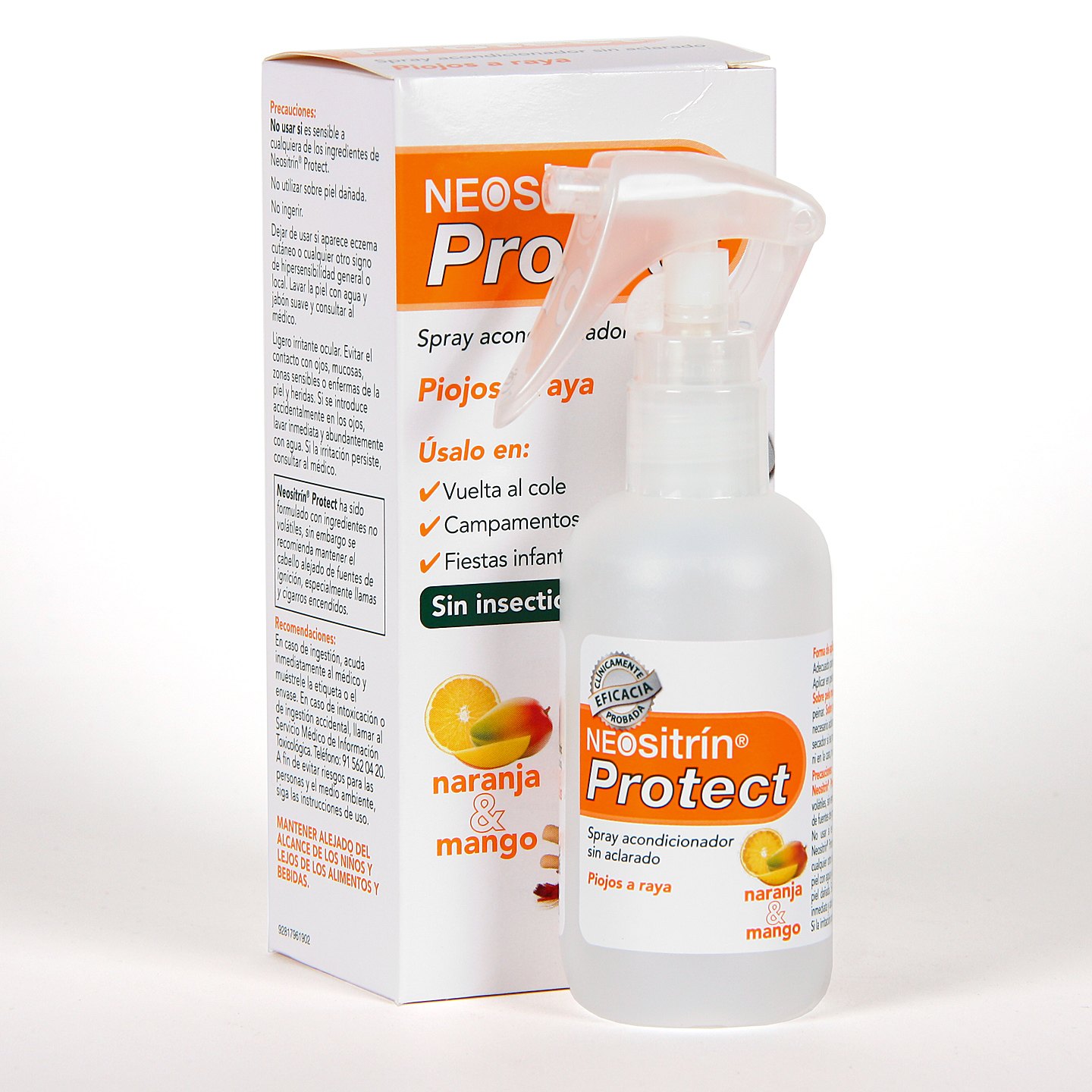 sostén desnudo Portal Neositrin Protect Antipiojos Spray 100ml | Farmacia Jiménez