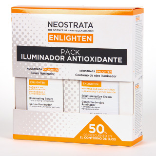 Neostrata Enlighten PACK Serum Iluminador con Contorno de ojos al 50%