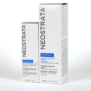 Neostrata Resurface Espuma Limpiadora + Crema Antiaging Plus Pack 25% Descuento