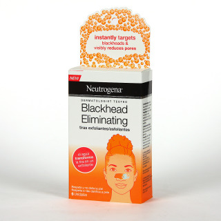 Neutrogena Blackhead Tiras Exfoliantes Faciales 6 unidades