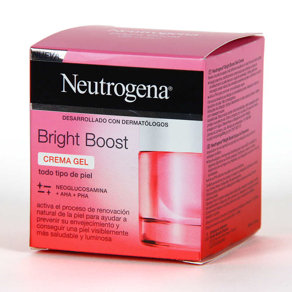 Neutrogena Bright Boost Crema Gel 50ml | Farmacia Jiménez