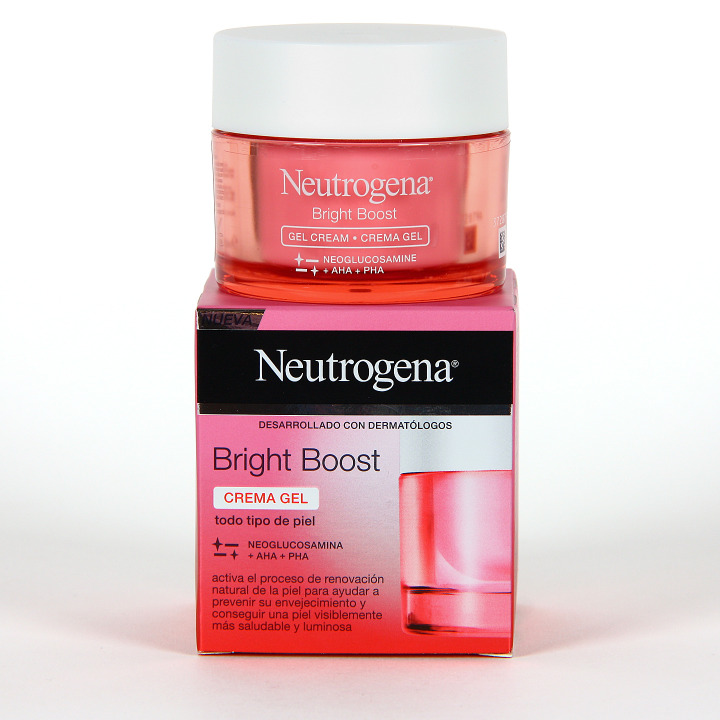 Neutrogena Bright Boost Crema Gel 50ml | Farmacia Jiménez