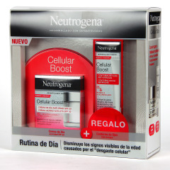 Neutrogena Cellular Boost Crema de Día Antiedad SPF 20 50 ml + Contorno de Ojos de Regalo Pack