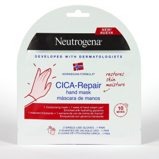 Neutrogena Cica-Repair Máscara de Manos 2 guantes