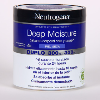 Neutrogena Confort Balm hidratante corporal 300 + 300 ml gratis
