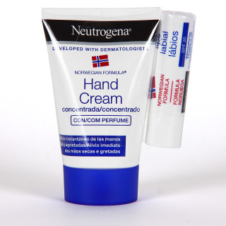 Neutrogena Crema de manos pack labios