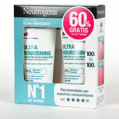 Neutrogena Crema Pies Ultra-hidratante Duplo 100 ml + 100 ml