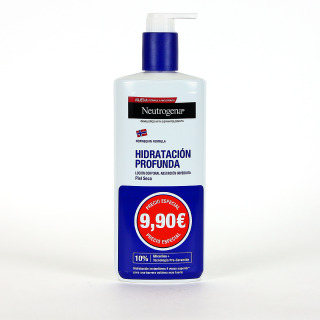Neutrogena Loción Corporal hidratación profunda piel seca 400 ml