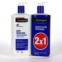 Neutrogena Loción Corporal hidratación profunda piel seca Duplo 750 ml Promoción 2x1