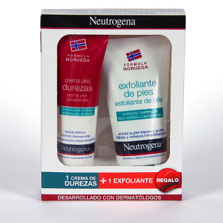 Neutrogena Pies Pack Crema Durezas + Exfoliante de regalo