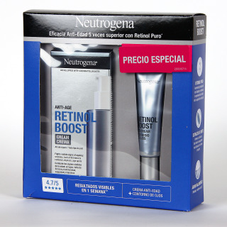 Neutrogena Retinol Boost PACK Crema con Contorno Precio Especial