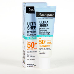 Neutrogena Ultra Sheer Fluido Invisible Protector Solar Control de Grasa SPF50+ 50 ml