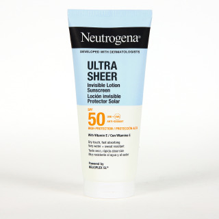 Neutrogena Ultra Sheers Loción Corporal Invisible Solar Hidratante SPF50 200 ml