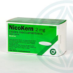 Nicokern 2 mg 108 chicles sabor menta