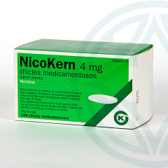 Nicokern 4 mg 108 chicles sabor menta