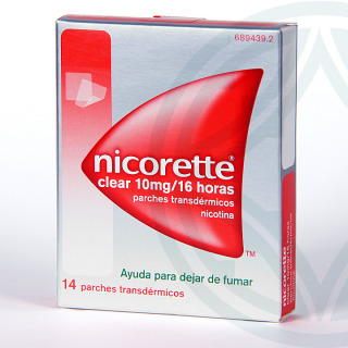 Nicorette Clear 10 mg/16 horas 14 parches