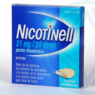 Nicotinell 21 mg/24 horas 7 parches