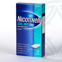 Nicotinell Cool Mint 2 mg 12 chicles medicamentosos