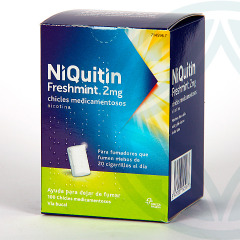 Niquitin Freshmint 2 mg 100 chicles