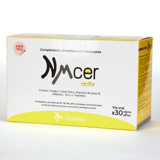 NMcer Activ 30 sobres + perlas Sabor Fresa