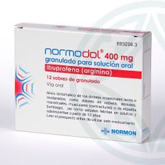 Normodol EFG 400 mg 12 sobres granulado