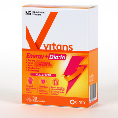 NS Vitans Energy+ Diario 30 comprimidos