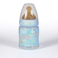 Nuk Biberón Azul Boca Ancha Tetina Anatómica Latex T1M 0-6 meses 150 ml