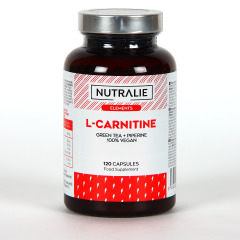 Nutralie L-Carnitine Green Tea + Piperine 120 cápsulas