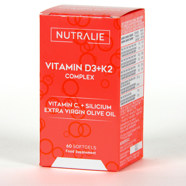 Vitamines D3 K2 Nutramedix - 90 Gélules - Date Expiration 07/2027 - Soutien Immunitaire Et Articulaire