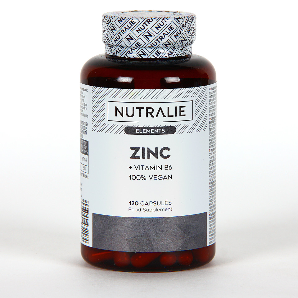 Nutralie Zinc + Vitamina B6 120 cápsulas Farmacia Jiménez