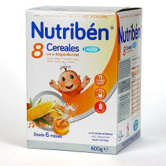 Nutribén 8 Cereales, toque de Miel y Calcio 600 g