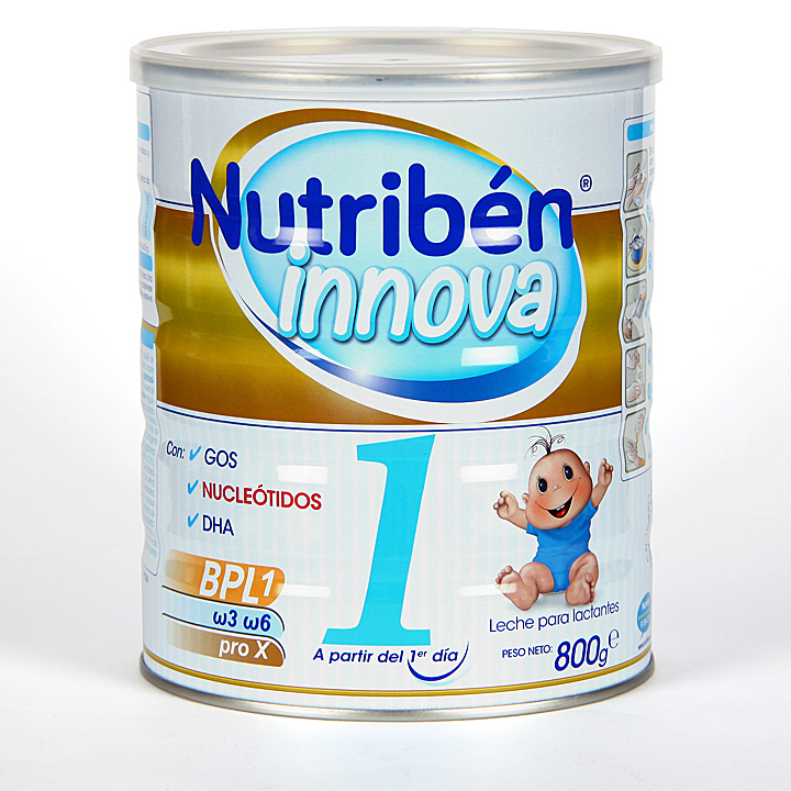 Nutribén Innova 1. Leche lactantes. 800 gr.