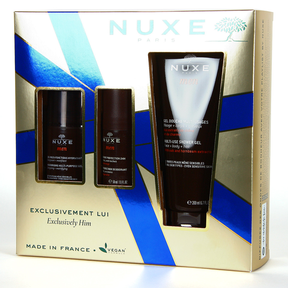 Nuxe PACK Exclusivamente para él | Farmacia Jiménez