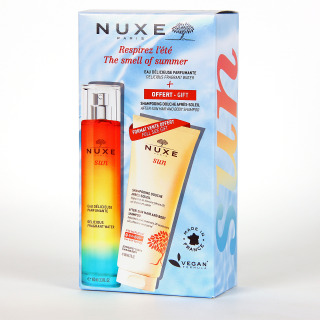 Nuxe Sun PACK Agua Deliciosa Perfumada 100 ml con Champú Regalo