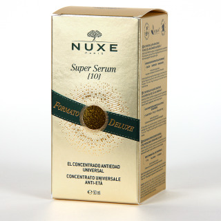 Nuxe Super Serum 10  El concentrado antiedad universal 50 ml y Neceser PACK REGALO
