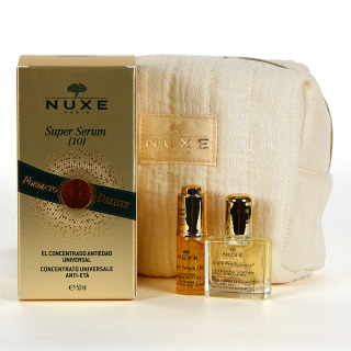 Nuxe PACK Super Serum 10  El concentrado antiedad universal 50 ml con Neceser de Regalo