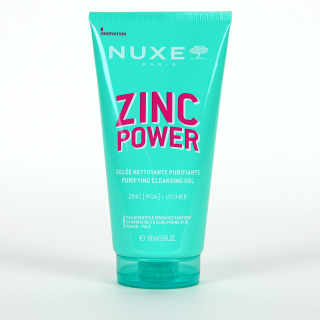 Nuxe Zinc Power Gel Limpiador Purificante 150ml