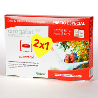Omegafort Colesterol 60 cápsulas Pack Duplo