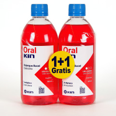 OralKin Colutorio Antiplaca 500 ml Pack Duplo