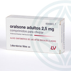 Oralsone Adultos 12 comprimidos para chupar